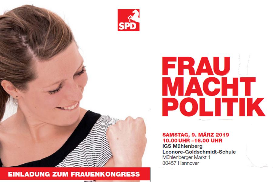 „FRAU MACHT POLITIK“ – Erster Frauenkongress der SPD in Niedersachsen