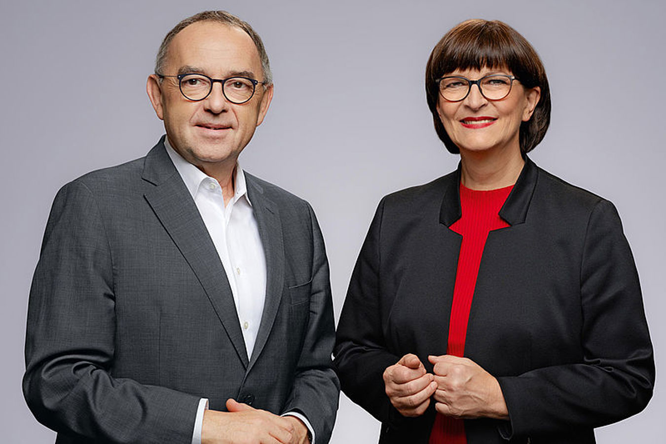 Saskia Esken und Norbert Walter-Borjans