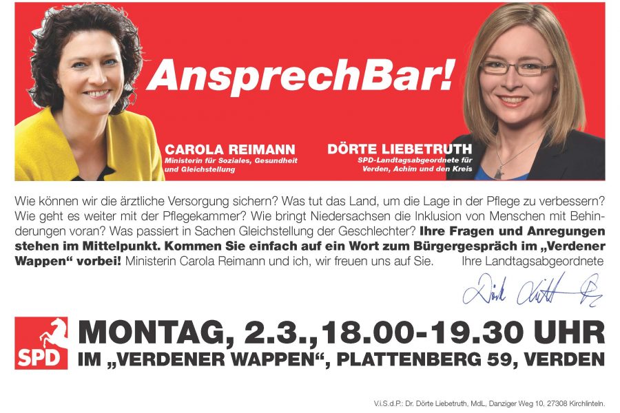 Einladung zu AnsprechBar.