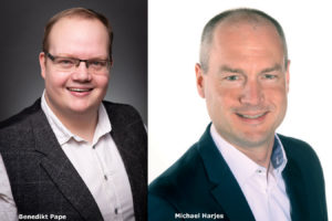 Bendikt Pape und Michael Harjes