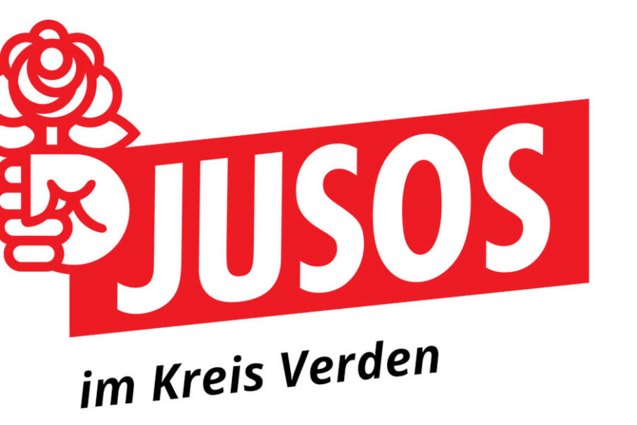 Logo der Jusos im Kreis Verden