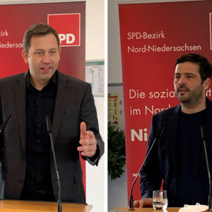 Lars Klingbeil und Daniel Schneider