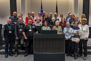 Besuchergruppe im Landtag